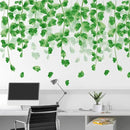 Amaonm Creative Removable Rainforest Plants Wall Decals Hanging Green Leaves and Vines Wall Stickers 3D Home Wall Corner Background Decoration Decor for Kids Girls Bedroom Nursery Offices Living Room by CozyNest Decor