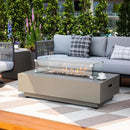 Westwood 50” Propane Fire Pit Smokeless Firepit Converts to Outdoor Gas Fire Pit for Outside Patio Firepit Table Includes Windscreen Rain & Tank Cover Lava Rocks Lid CSA Certified by GreenHaven Gardens