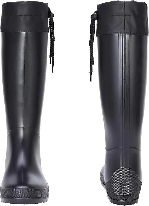 Asgard Packable Tall Rain Boots for Women Waterproof Rubber Garden Boots Ultra Lightweight Flat Mud Boots- NOT FOR WIDE CALF, photo 4 of 7