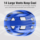 Kids Bike Helmet,2 Sizes Adjustable for Youth Child Boys & Girls Ages 3-5-8-14,Ventilation and Multi-Sport for Bicycle Scooter Skate by TinyTreasures Baby Boutique