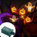 Replacement Yard Inflatable Adapter Power Supply Adaptor - 12V 1.0A 1Pcs -Inflatable Plug Replacement Class 2 Power Supply - Green - for Halloween Yard Blow Up Decorations by GreenHaven Gardens