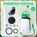 Honeydak 1. 3 Gallon 5l Watering Can Device for Watering Hanging Plant Basket Hard to Reach High Plant Waterer Sprayer Pump Pressured Sprayer for Indoor or Garden by GreenHaven Gardens