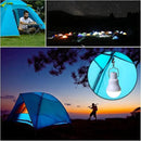 Solar Light Bulb Portable 350LM Solar Powered Camping Light Led Lantern Outdoor for Lamp Light Hiking Fishing Tent Indoor Shed Chicken Coop Hurricane Emergency with USB Chargeable by CozyNest Decor