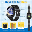 Smart Watch for Kids with 39 Games Camera Video Recorder Music Alarm Calculator Calendar Flashlight Parental Control Pedometer, Gift Toys for 4-12 Years Old Boys and Girls (Black) by TinyTreasures Baby Boutique
