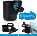 Accmor Universal Cup Holder, Stroller Cup Holder, 360° Rotatable Large Caliber Designed Bottle Holder for Stroller, Bike, Wheelchair, Walker, Scooter by TinyTreasures Baby Boutique