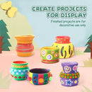 Skirfy Pottery Wheel for Kids Art Crafts Kits for Kids Ages 6-8 9-12 Clay Sculpting Tools & Painting Kit,Birthday Girls Toys 8-10,DIY Kits Clay Maker for Beginners by TinyTreasures Baby Boutique