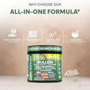 Clean Nutra Mullein NAC Supplement Spirulina Chlorella Ginger Licorice Mulberry Astragalus Root Oregano Turmeric with Chlorophyll Berries Detox Cleanse Respiratory Lung Health 90 Capsules by CozyNest Decor