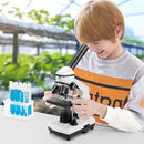Microscope for Adults Kids, Dcorn 100X-2000X Powerful Biological Microscopes for School, Home, and Lab Use, Includes Microscope Slides Set and Phone Adapter. by TinyTreasures Baby Boutique