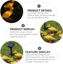 1 set Shaped Solar Lawn Lamp LED Outdoor Garden Lights Decorative Solar Pathway Lights Lawn Yard Patio Landscape Solar Lights Outside by GreenHaven Gardens