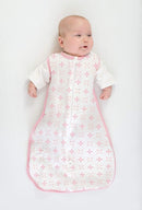 Amazing Baby Cotton Muslin Sleeping Sack, For Baby Girl, Wearable Blanket with 2-way Zipper, Springfield, Pink, Medium (6-12 Month) by TinyTreasures Baby Boutique