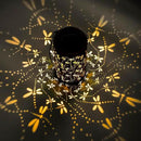Mothers Day Gifts,Solar Lanterns Outdoor Hanging Lantern Lights, Dragonfly Hollowed-Out Metal Decor Lantern, Waterproof LED Decorative Garden Light - Delicate Garden Decoration for Patio, Yard by GreenHaven Gardens