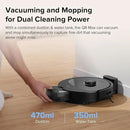 roborock Q8 Max Robot Vacuum and Mop Cleaner, DuoRoller Brush, 5500Pa Strong Suction, Lidar Navigation, Obstacle Avoidance, Multi-Level Mapping, Perfect for Pet Hair by CozyNest Decor