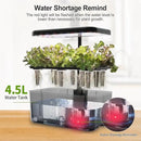 Hydroponics Growing System Indoor Garden, 8 Pods Indoor Herb Garden Kit Countertop with LED Grow Light Quiet Smart Water Pump for Home Kitchen Office, Gift Ideas for Women Men by GreenHaven Gardens