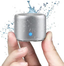 Travel Case Packed, Wireless Mini Bluetooth Speaker with Custom Bass Radiator. EWA A106, Small But Loud, The Next Generation of Portable Speakers for Home, Outdoors, Shower (Silver)1.89* 1.57 inches by TinyTreasures Baby Boutique