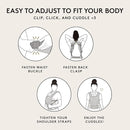 Baby Tula Explore Carriers - Breathable Baby Carrier Newborn to Toddler - Adjustable Toddler Carrier - Multiple Ergonomic Positions Front and Back - Ergonomic Fit for 7-45 lb - Linen, Ash by TinyTreasures Baby Boutique