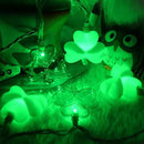 8.5Ft Shamrock String Lights, St Patrick's Day Decorations Light with 10 LED Green Lucky Clover Lights Outdoor Waterproof, UL Certified for Home Garden St. Patrick's Day Party Decorations, White Wire by GreenHaven Gardens