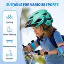 OnBros Kids Bike Helmet - Bike Helmets for 5-14 Boys or Girls with Visor, Children Bicycle Helmet for Skateboard Mountain Scooter Road Cycling, Lightweight and Adjustable 50-57CM by TinyTreasures Baby Boutique