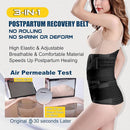 3 in 1 Postpartum Belly Band - Postpartum Belly Support Recovery Wrap, After Birth Brace, Slimming Girdles, Body Shaper Waist Shapewear, Post Surgery Pregnancy Belly Support Band (S/M, Black) by TinyTreasures Baby Boutique