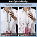 Immersion Blender 1000 Watts Scratch Resistant Hand Blender,20 Speed and Turbo Mode Hand Mixer, 3-in-1 Heavy Duty Copper Motor Stainless Steel Smart Stick with Egg Beaters and Chopper by TinyTreasures Baby Boutique