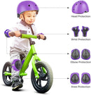 DaCool Kids Bike Helmet Set Skateboard Knee Pads - Kids Helmet Elbow Pads Wrist Guards Adjustable for 3~10yrs Girl Boy Kids Protective Gear Set for Sport Cycling Bike Roller Skating Scooter by TinyTreasures Baby Boutique
