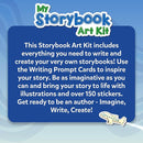 Skillmatics Storybook Art Kit - Create Adventure Stories, DIY Craft & Writing Kit with 300+ Stickers, Scrapbooking & Journal Activity, Gifts for Kids Ages 5, 6, 7, 8, 9, 10 by TinyTreasures Baby Boutique