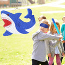 WERNNSAI Shark Piñata - Ocean Shark Birthday Party Decorations Kids Boys Pinata with Blindfold and Bat for Under the Sea Party Supplies Baby Shower Birthday Game Set by TinyTreasures Baby Boutique