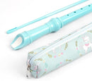 Recorder Instrument for Beginner Adults,8-Hole Soprano Descant Recorder Music Flute with Cleaning Rod & Case Bag For Home Entertainment(2-Green Unicorn2) by TinyTreasures Baby Boutique
