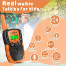 Vvinca Kids Walkie Talkies Rechargeable Toys Gifts for Ages 3 4 5-7 8-12 Year Old Boy Girl Halloween with Flashlight 22 Channel 2 Way Radio, 3 KM Long Range Walkie Talkie for Adventure Game Camping by TinyTreasures Baby Boutique