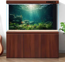 Under The Sea Aquarium Background Deep Sea Aquatic Plants Fish Tank Background Underwater Rock Sunray Terrarium Backgrounds Tropical Fish Deep Ocean Floor Fish Tank Backgrounds 72x16in by GreenHaven Gardens