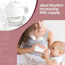 Breast Pump Wearable Breast Pumping: Electric Breast Pumps Hands Free Breastfeeding Pumps with 4 Modes & 9 Levels - Rechargeable Milk Pump, Smart Display for Moms, 24mm 2 Pack by TinyTreasures Baby Boutique
