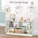 Montessori Shelf, Wooden Toy Storage Organizer for Books Toys, 2 Shelf Bookcase, 5-Section Storage Cabinet, Toddler Book Shelf for Kids Rooms, Playroom, Nursery, Kindergarten by CozyNest Decor