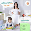 GO GO Creative Activity Nursery Rhymes: Nursery Rhyme Books, Sound Book, 10 Songs, Talking Books for Toddlers 1-3, Music Books for Toddlers 1-3, Interactive Books for 1 Year Old, Baby Music Book by TinyTreasures Baby Boutique