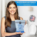 Fuller Brush Toilet Bowl Cleaner Pods - Water Soluble Tablet Cleansers, Cleans Descales & Refreshes Bathroom Toilets Removes Odors Soils & Stains Light Fresh Scent Ideal for Homes & Businesses 1-Pack by CozyNest Decor