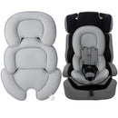 PandaEar Baby Car Insert Cushion Pad, Infant Head & Body Support Pillow for Car Seats, Strollers,Carriers, Machine Washable & Portable -Grey by TinyTreasures Baby Boutique