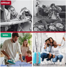 Premium Ironing Mat Heat Resistant Silicone Iron Rest Non Slip Magnetic Portable Ironing Pad Table Top Countertop Quilted Insulating Pad Travel Quilting Cover Scorch Mesh Blanket Over The Door by CozyNest Decor