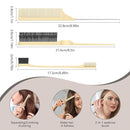 Curl Defining Brush, Curly Hair Brush, Slick Back Hair Brush, For Combing and Shaping Curls in All Hairstyles to Reduce Pulling (Beige) by TinyTreasures Baby Boutique