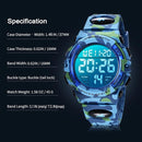 Kids Watch,Boys Watch for 3-15 Year Old Boys,Digital Sport Outdoor Multifunctional Chronograph LED 50 M Waterproof Alarm Calendar Analog Watch for Children with Silicone Band,Kids Gift by TinyTreasures Baby Boutique