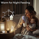 Portable Bottle Warmer for Travel, Dual Heating Modes for Breastmilk & Water On The Go, Portable Bottle Milk Warmer with Fast Heating & Long Battery Life, 10 Ounces Large Capacity (Purple) by TinyTreasures Baby Boutique