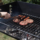 Ash & Ember Park-Style Grill, 384 Sq. In Jumbo Charcoal Grill with Base Anchor, 22.5"x16.5" Grill Grate, Single Post Outdoor Cooking Backyard BBQ, Camp Grilling Barbecues by GreenHaven Gardens