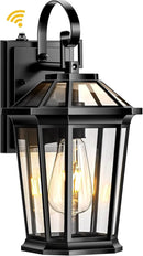 VIANIS Dusk to Dawn Exterior Light Fixture, Waterproof Outdoor Wall Sconce Porch Light for House, 100% Anti-Rust Aluminum Outside House Lights, Farmhouse Coach Lantern for Porch, Garage, Front Door by GreenHaven Gardens