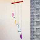 Agate Decor Crystal Prism Suncatcher Window Garden Hanging Sun Catchers Rainbow Maker Pendant by GreenHaven Gardens