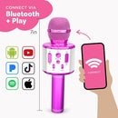 Move2Play, Kids Karaoke Microphone | Includes Pre-Loaded Songs & Bluetooth | Kids Birthday Party Gift | Toy for All Ages 2, 3, 4, 5, 6+ Year Old Girls, Boys & Toddlers by TinyTreasures Baby Boutique