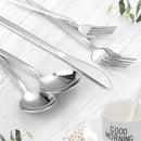 Silverware Set, KassKa 20 Pieces Flatware Cutlery Set, Stainless Steel Utensils Set Spoon Fork Knives Set for Home Restaurant and Kitchen, Mirror Polished Finished, Service for 4 by CozyNest Decor