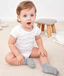 Zaples Baby Non Slip Grip Ankle Socks with Non Skid Soles for Infants Toddlers Kids Boys Girls by TinyTreasures Baby Boutique