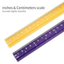 Growth Chart for Wall, Children Height Measurement,3D Removable Growth Height Chart,Splicing Height Ruler for Kids Baby Nursery 79 inch (Purple) by CozyNest Decor