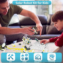 13-in-1 Solar Robot Toys for Ages 8 9 10 11 12 Year Old Boys Girls, STEM Science Kits for Kids Age 8-12, Building Experiments Robotics Kit STEM Projects for Kid Christmas Birthday Gifts (White) by TinyTreasures Baby Boutique