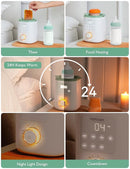 Momcozy Retain Nutrients Bottle Warmer, 9-in-1 Baby Bottle Warmer with Night Light, Accurate Temperature to Preserve Fullest Nutrients in Breast Milk, Bottle Warmers for All Bottles by TinyTreasures Baby Boutique