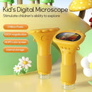 Kids Microscope Pocket Microscope -1000X Portable Microscope for Kid | Photo and Video Mini Microscopes | 2'' Digital Little Scientist Microscopes for 3-10 Age Years Old Boys Girls Toys Gifts by TinyTreasures Baby Boutique