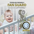 Portable Mini Travel Stroller Fan - Battery Operated, Clip On, Small, Handheld, Rotating, Rechargeable, Personal Fan with Flexible Tripod, 3 Speeds for Baby Crib, Bed Car, Seat Treadmill by TinyTreasures Baby Boutique