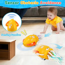 USB Rechargeable Dancing Octopus Baby Toy - Electric Crawling & Tummy Time Toy, Magical Musical Squid, Birthday for Kids Ages 1 2 3 4 5 6, Boys & Girls (Yellow) by TinyTreasures Baby Boutique